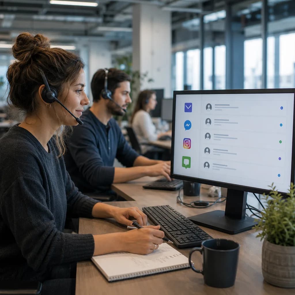 Omnichannel inbox